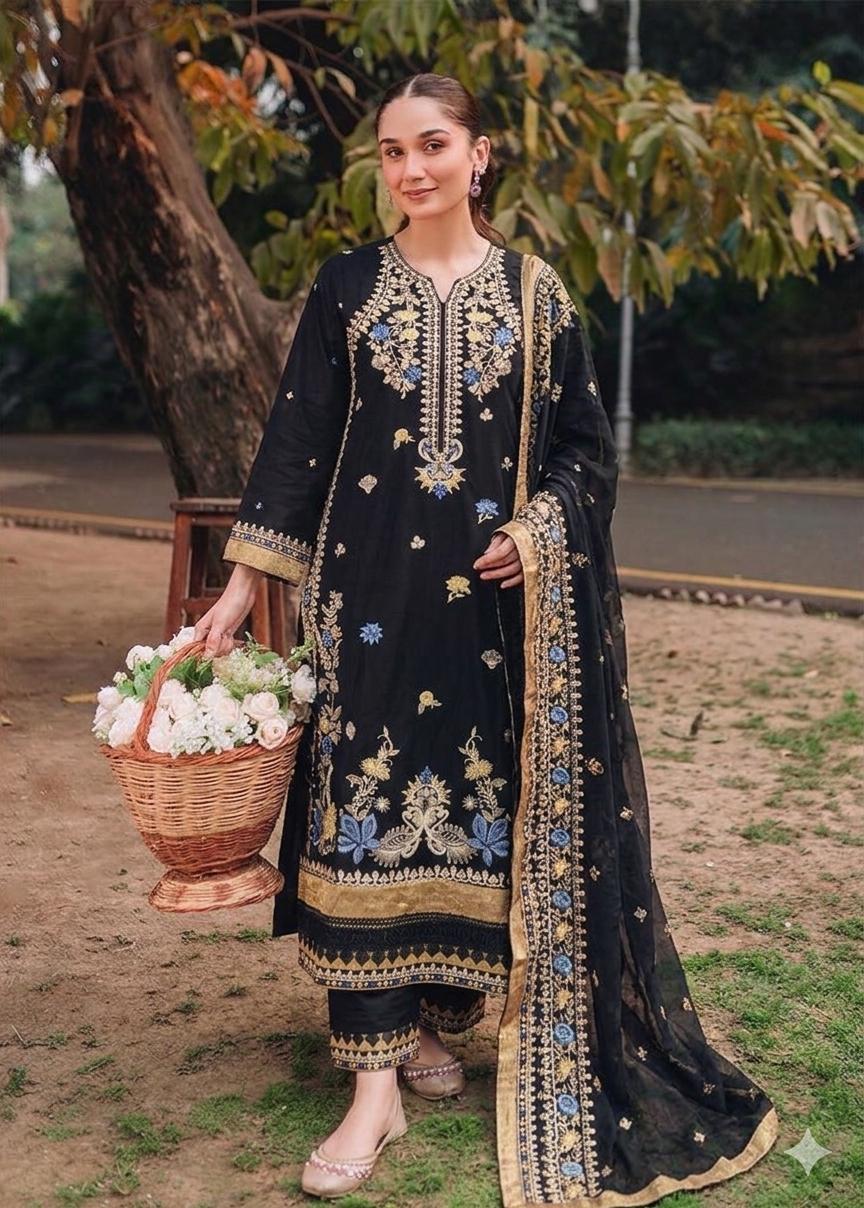 Buy 317-A Lawn 3 Piece Stitched Suit Online in Pakistan